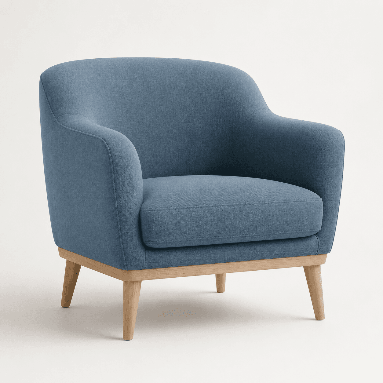 Continental blue armchair