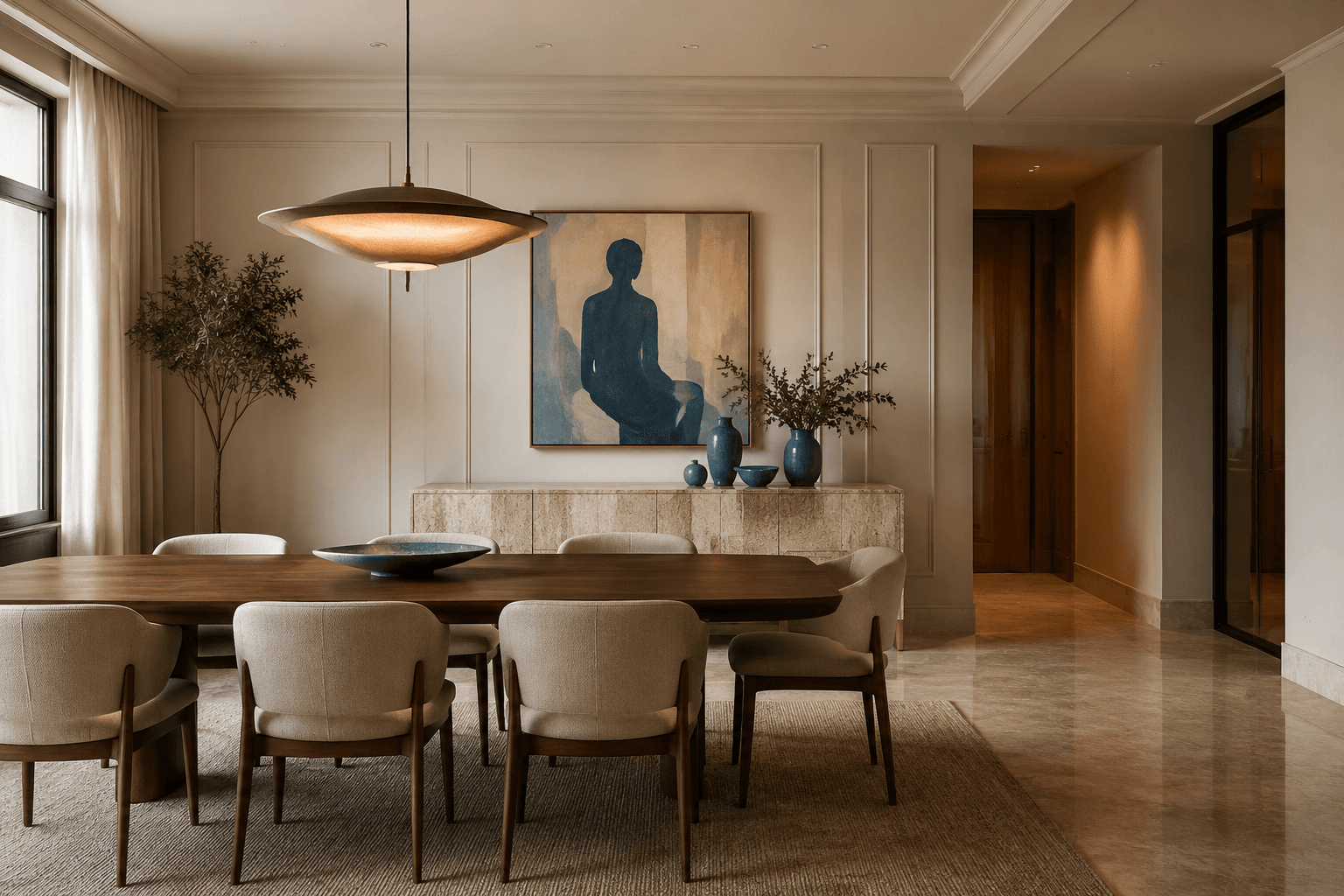 Dining wall